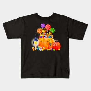 Pumpkin Candies Kids T-Shirt